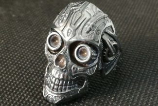 Bikers Skull ring